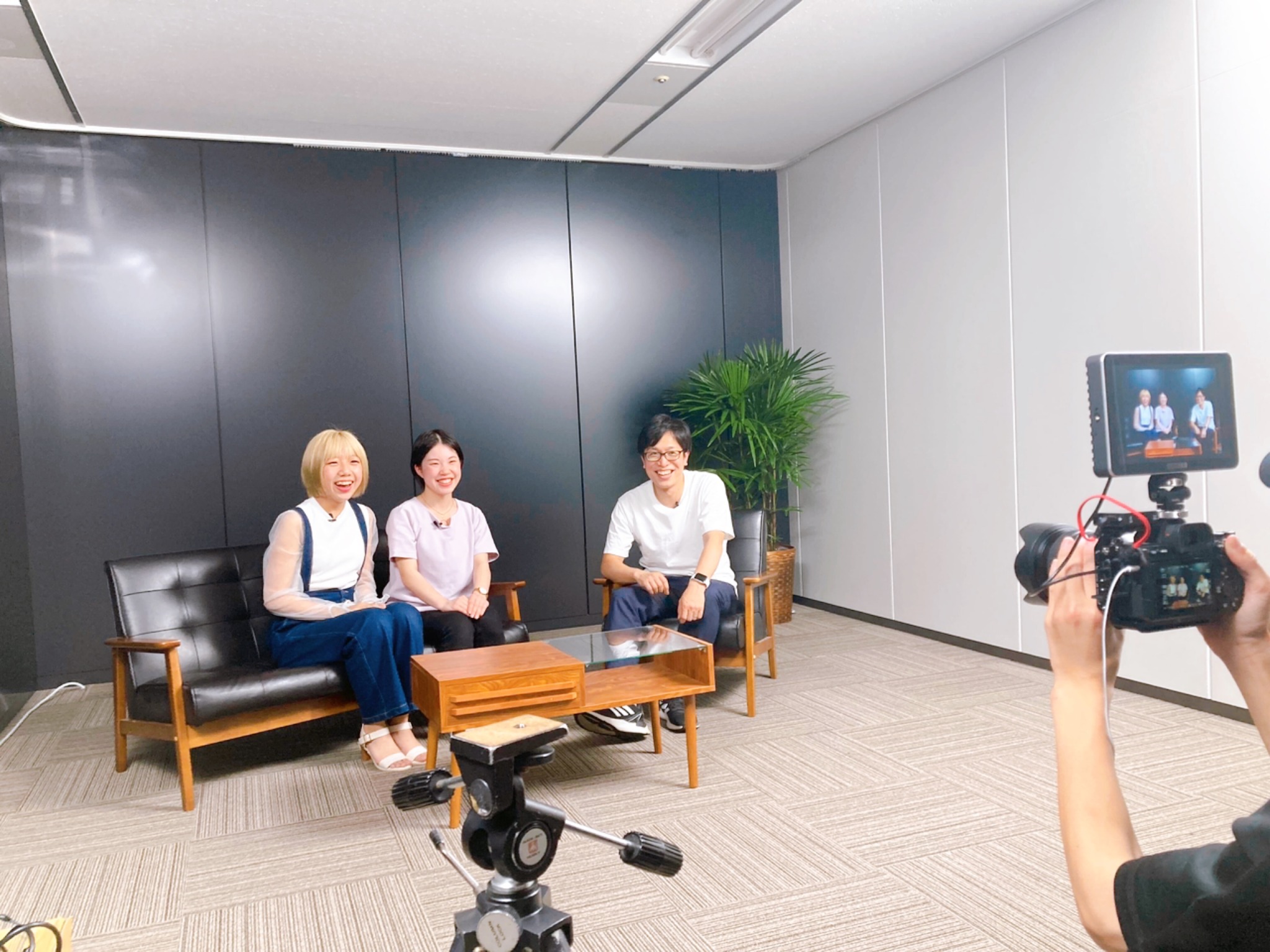 薬剤師カモーンTV撮影風景